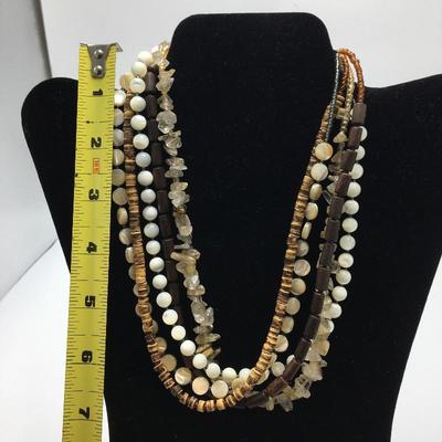 Lot 91 - Two Chunky Natural Silpada Necklaces