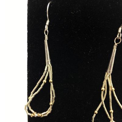 Lot 93 - Sterling Necklace, Earrings and Bracelet 