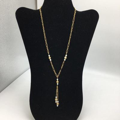 Lot 94 - Gold Necklace and Six Bracelets 