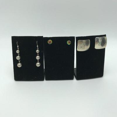 Lot 96 - Sterling and Other Silver Fashion Jewelry 