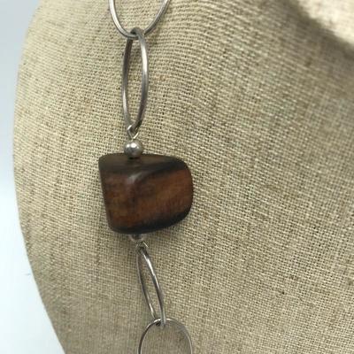 Lot 101 - Wooden Accented Silpada Jewelry 