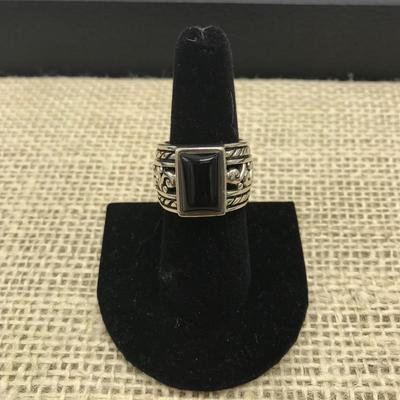 Lot 103 - Four Silpada Sterling Rings Size 8