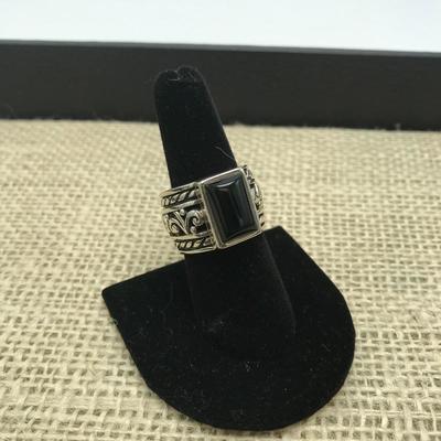 Lot 103 - Four Silpada Sterling Rings Size 8