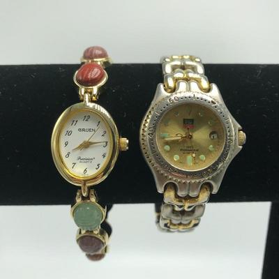 Lot 109 - Ladies Heuer and Gruen Watches