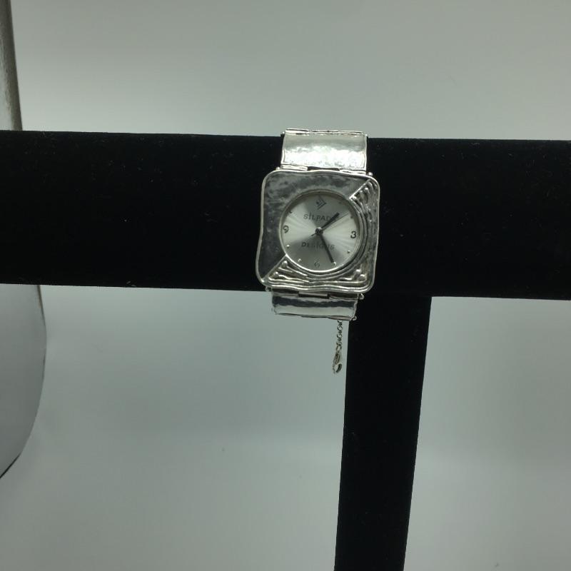 SILPADA Hammered authentic Sterling Silver Watch - RETIRED