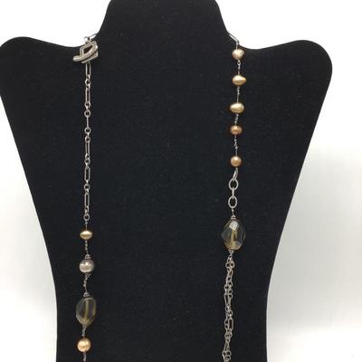 Lot 117 - Two Silpada Beaded Necklaces