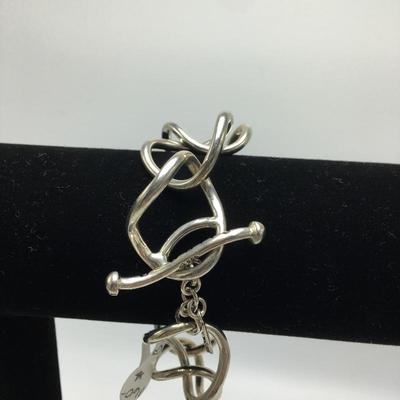 Lot 118 - Sterling & Wood Necklace and Bracelet