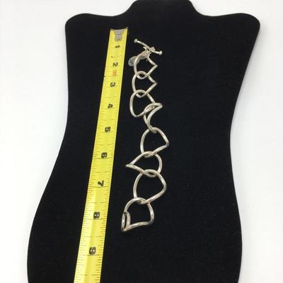 Lot 118 - Sterling & Wood Necklace and Bracelet