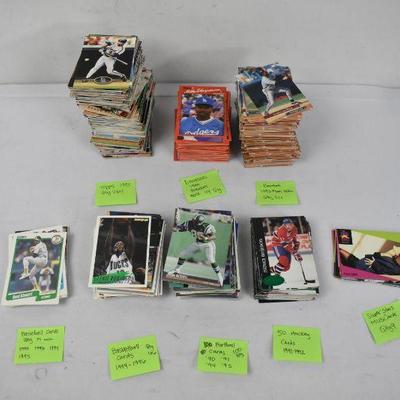 Approx 850 Sports Cards:1993 Fleer Ultra & 1995 Stadium Club ~800 Sports Cards