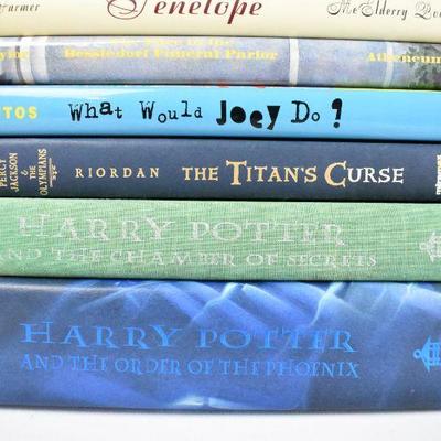 10 Hardcover Books Kids/Young Adults: Unauthorized Autobiography-Harry Potter