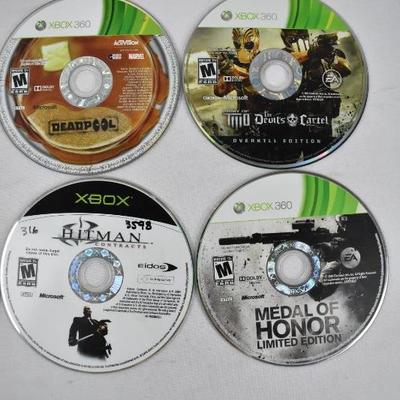 8 XBOX & XBOX360 Games: Assassins Creed Revelations -to- Medal of Honor