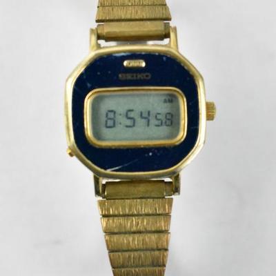 Vintage Seiko Digital Ladies Watch, Works