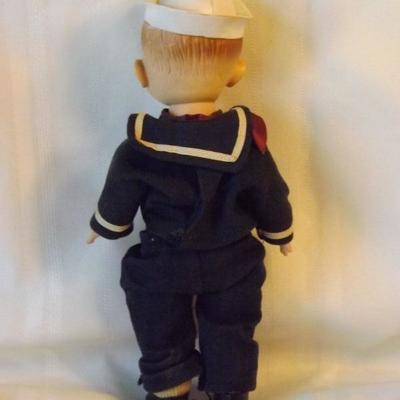 Effenbee Mickey Doll in Navy