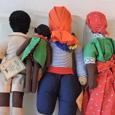 Collection of Dolls from St. Maarten