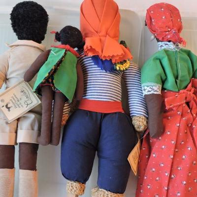 Collection of Dolls from St. Maarten