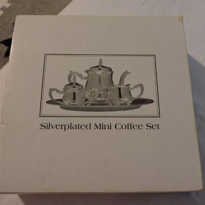 Silverplated Mini Coffee Set