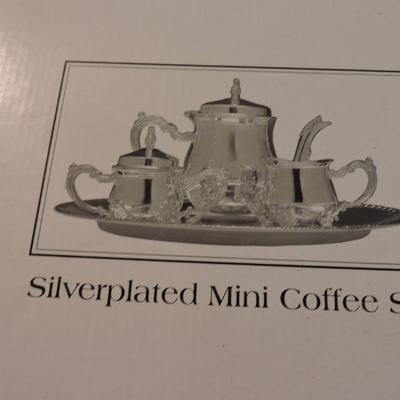 Silverplated Mini Coffee Set