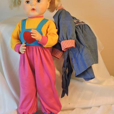 Vintage Horsman Standing Doll