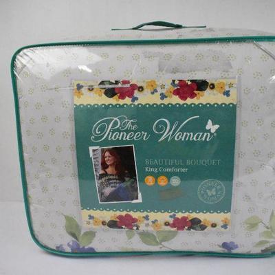 The Pioneer Woman Beautiful Bouquet King Comforter - New