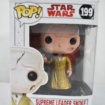 Funko Pop! Star Wars Supreme Leader Snoke 199 - New