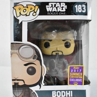 Funko Pop! Star Wars Rogue One BODHI 183 - New | EstateSales.org