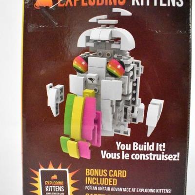 Exploding Kittens Rainbow Ralphing Cat Buildable Figure - New