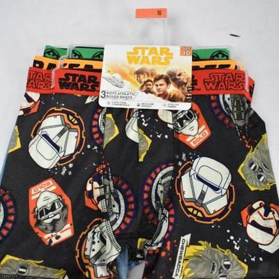 Boys Star Wars Boxers, Size 10 - New