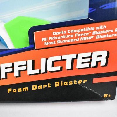 Foam Dart Blaster Adventure Force Afflicter w/ 3 Dart Blasters & 97 Darts - New