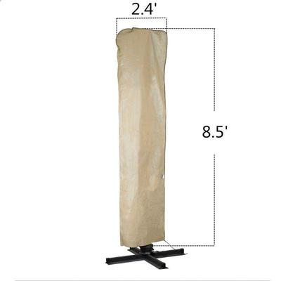 Umbrella Cover ONLY for 9-11 ft Umbrella Beige - New