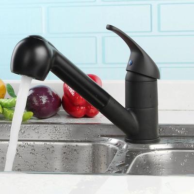 Matte Black Kitchen Faucet. Unused and Complete EXCEPT Needs $5 Weight
