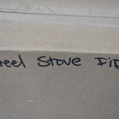 Steel Stove Pipe Black. 4