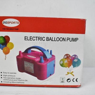 Electric Balloon Pump. No balloons included - New