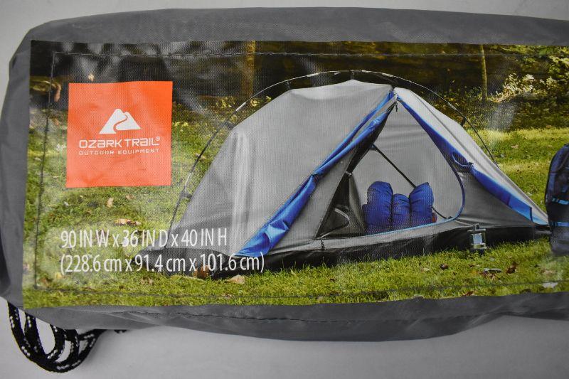 Ozark trail 1 person backpacking tent instructions top