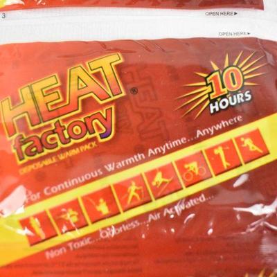 Heat Factory Disposable Warm Packs Qty 16 - New