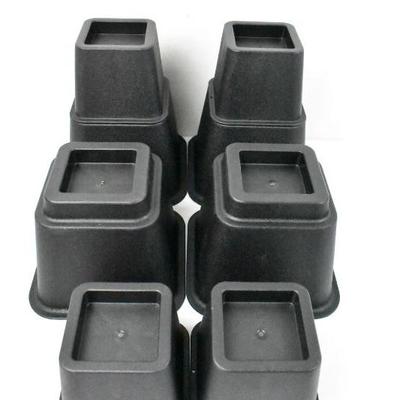 8 piece Bed Risers Set. Use 1, or the other, or both - 3 level choices - New