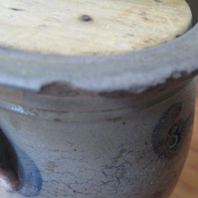 Antique Stoneware Butter Churn-1846