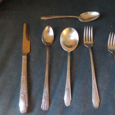 1920's Rodger's Silverplate Flatware in Box