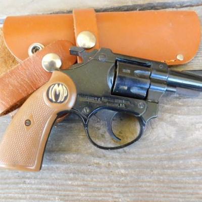 IMP Model Seven .22 Cal. Short with Leather Sheath (Please Read Below)