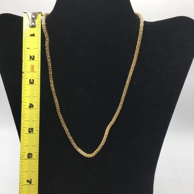 Lot 121 - Three 14k Gold Necklaces