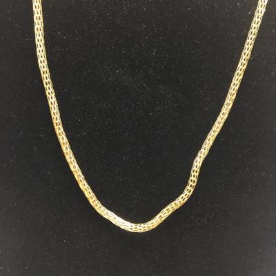 Lot 121 - Three 14k Gold Necklaces
