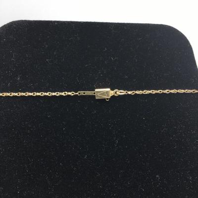 Lot 121 - Three 14k Gold Necklaces