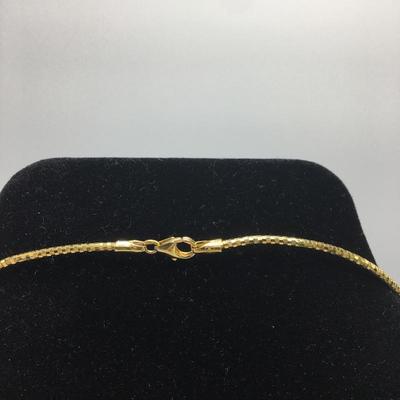 Lot 121 - Three 14k Gold Necklaces
