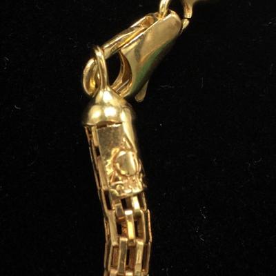 Lot 121 - Three 14k Gold Necklaces