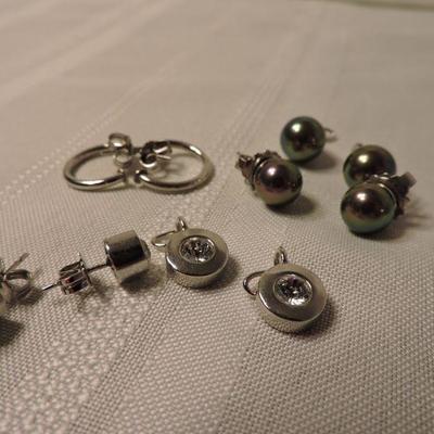 Collection of Majorica Earrings 