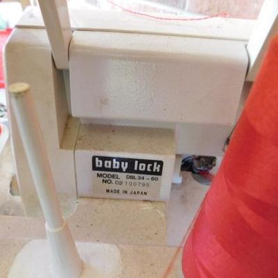 Baby Lock Overlock 4/3 Thread Sewing Machine Model DBL 34-60