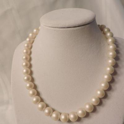 Three Necklaces of Cultured Pearls