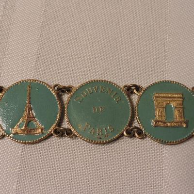 Antique Paris Souvenir Bracelet
