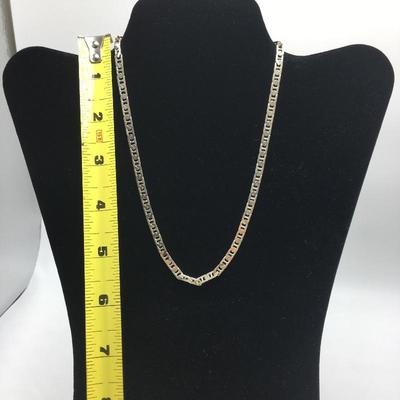 Lot 125 - Trio of Sterling Silver Necklaces 