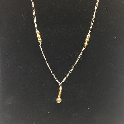 Lot 125 - Trio of Sterling Silver Necklaces 