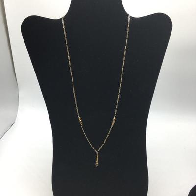 Lot 125 - Trio of Sterling Silver Necklaces 